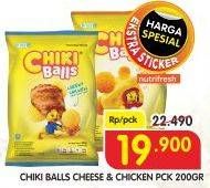 Promo Harga CHIKI BALLS Chicken Snack Chicken, Crafty Cheese 200 gr - Superindo