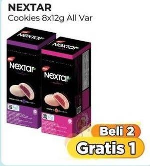 Promo Harga Nabati Nextar Cookies All Variants per 8 pcs 13 gr - Alfamart