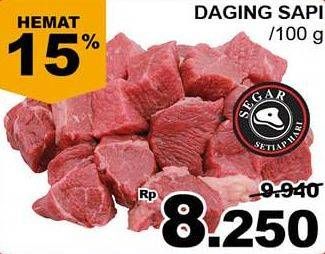 Promo Harga Daging Rendang Sapi per 100 gr - Giant