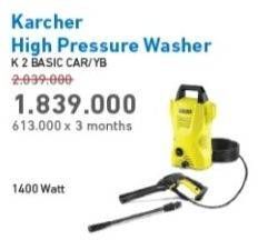 Promo Harga KARCHER K2 Basic Car | High Pressure Washer  - Electronic City
