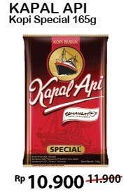 Promo Harga Kapal Api Kopi Bubuk Special 165 gr - Alfamart