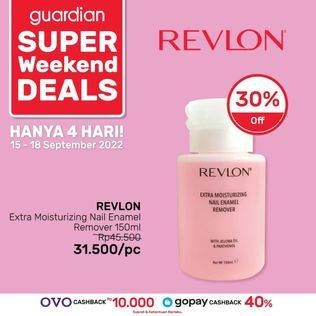 Promo Harga Revlon Nail Remover Extra Moist 150 ml - Guardian
