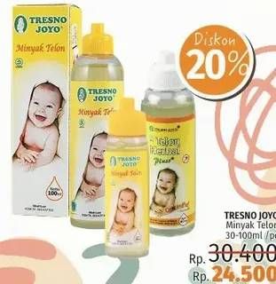 Promo Harga TRESNO JOYO Minyak Telon  - LotteMart