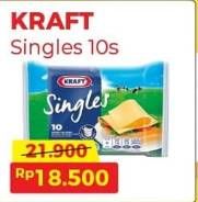 Promo Harga Kraft Singles Cheese High Calsium 167 gr - Alfamart