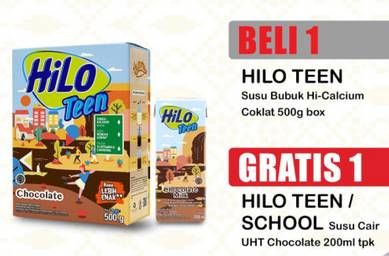 Promo Harga HILO Teen Chocolate 250 gr - Indomaret