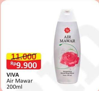 Promo Harga VIVA Air Mawar 200 ml - Alfamart