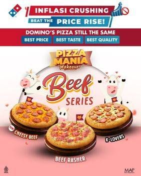 Promo Harga Dominos Pizza Mania  - Domino Pizza