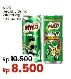 Promo Harga Milo Susu UHT All Variants 240 ml - Indomaret