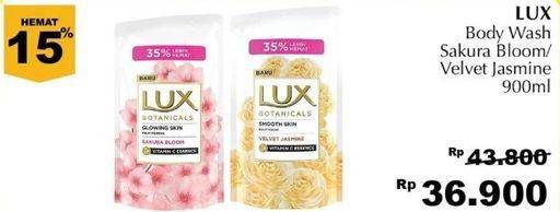Promo Harga LUX Body Wash Sakura Bloom, Velvet Jasmine 900 ml - Giant