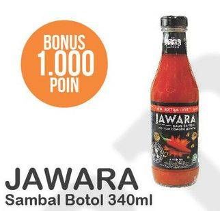 Promo Harga JAWARA Sambal 340 ml - Alfamart