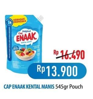 Promo Harga Cap Enaak Susu Kental Manis Putih 545 gr - Hypermart