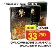 Promo Harga Opal Coffee Robusta/Arabica/Special Blend 250 gr - Superindo