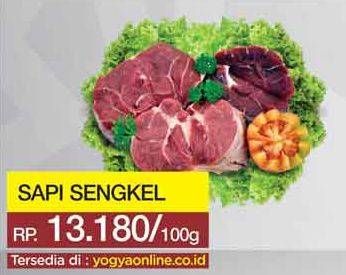 Promo Harga Daging Sengkel (Shankle) Sapi per 100 gr - Yogya