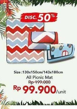 Promo Harga All Picnic Mat  - Carrefour