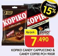 Promo Harga KOPIKO Cappucino Candy/Coffee Candy 90gr  - Superindo