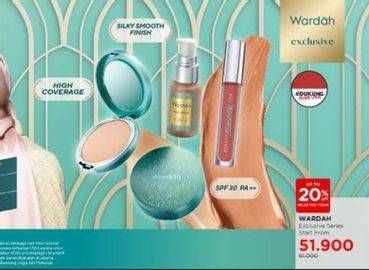 Promo Harga Wardah Exclusive Series  - Watsons