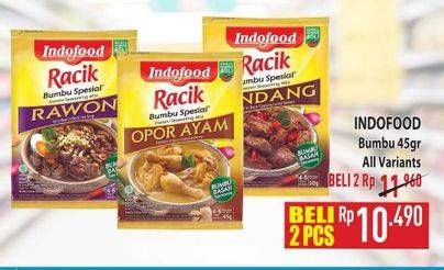 Promo Harga Indofood Bumbu Instan All Variants 45 gr - Hypermart