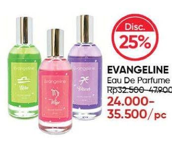 Promo Harga EVANGELINE Eau De Parfume All Variants 50 ml - Guardian