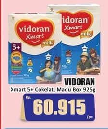 Promo Harga Vidoran Xmart 5+ Coklat, Madu 725 gr - Hari Hari