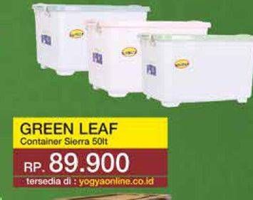 Promo Harga GREEN LEAF Container Sierra 50L  - Yogya