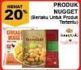 Promo Harga SUNNY GOLD/ BELFOODS Nugget  - Giant