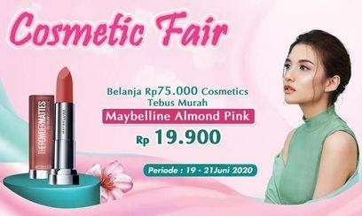 Promo Harga MAYBELLINE The Powder Matte Almond Pink  - Indomaret