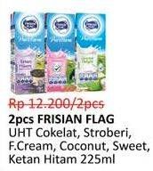 Promo Harga FRISIAN FLAG Susu UHT Purefarm Swiss Chocolate, Full Cream, Coconut Delight, Sweet Delight, Ketan Hitam 225 ml - Alfamidi
