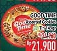 Promo Harga Good Time Chocochips Assorted Cookies Tin 149 gr - Hypermart