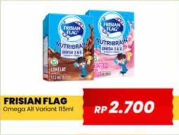 Promo Harga Frisian Flag Susu UHT Milky All Variants 115 ml - Yogya