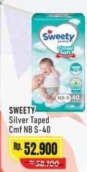 Promo Harga Sweety Silver Comfort Perekat NB-S40 40 pcs - Alfamart