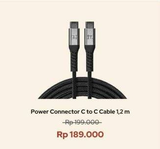 Promo Harga IT. Power Connector USB C to C Cable 1.2 M  - iBox