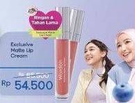 Promo Harga Wardah Exclusive Matte Lip Cream 4 gr - Indomaret