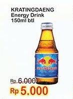 Promo Harga KRATINGDAENG Energy Drink 150 ml - Indomaret