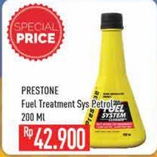 Promo Harga PRESTONE Petrol Fuel System Cleaner 200 ml - Hypermart