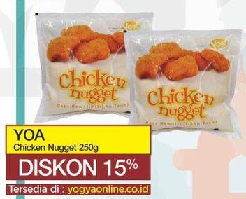 Promo Harga YOA Chicken Nugget 250 gr - Yogya