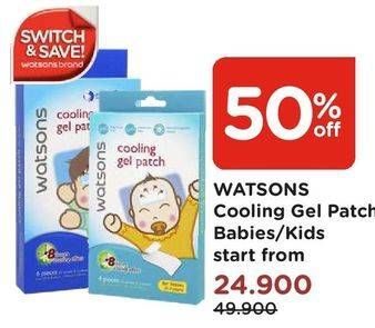 Promo Harga Cooling Gel Patch Baby/Kids  - Watsons