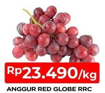 Promo Harga Anggur Red Globe Cina  - TIP TOP