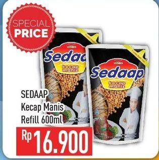 Promo Harga SEDAAP Kecap Manis 600 ml - Hypermart