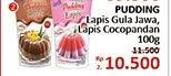 Promo Harga NUTRIJELL Pudding Gula Jawa, Cocopandan 100 gr - Alfamidi