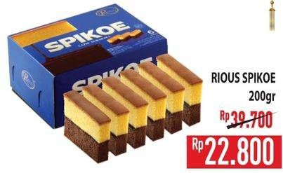 Promo Harga Rious Spikoe Lapis Surabaya 200 gr - Hypermart