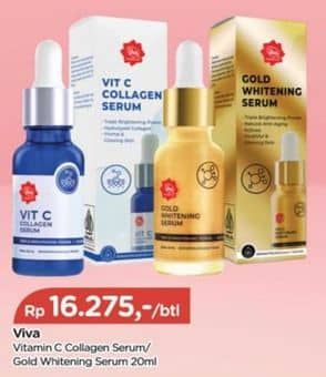 Promo Harga Viva Serum Glowing White 20 ml - TIP TOP