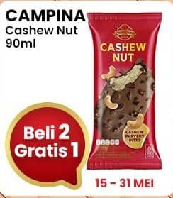 Campina Cashew Nut 90 ml Beli 2 Gratis 1