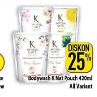 Promo Harga K Natural White Body Wash All Variants 450 ml - Hypermart