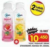 Promo Harga YOYIC Yogurt Drink Strawberry, Mango 200 ml - Superindo