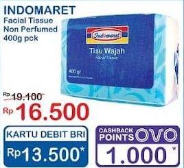 Promo Harga Indomaret Facial Tissue Non Perfumed 400 gr - Indomaret