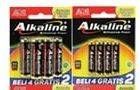 Promo Harga ABC Battery Alkaline LR03/AAA, LR6/AA 4 pcs - Hari Hari