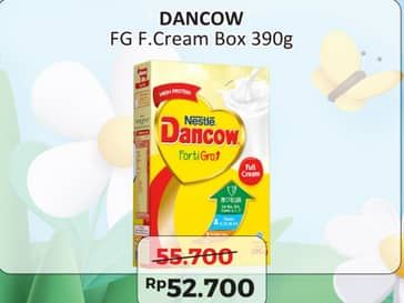 Promo Harga Dancow FortiGro Susu Bubuk Full Cream 400 gr - Alfamart
