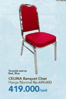 Promo Harga CELINA Banquet Chair  - Carrefour