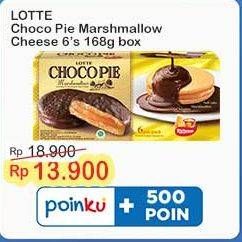 Promo Harga Lotte Chocopie Marshmallow Cheese per 6 pcs 28 gr - Indomaret