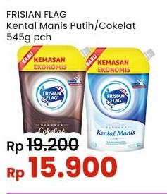 Promo Harga Frisian Flag Susu Kental Manis Putih, Cokelat 545 gr - Indomaret